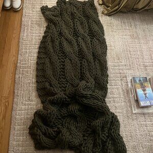 Pottery Barn Colossal Handknit Throw